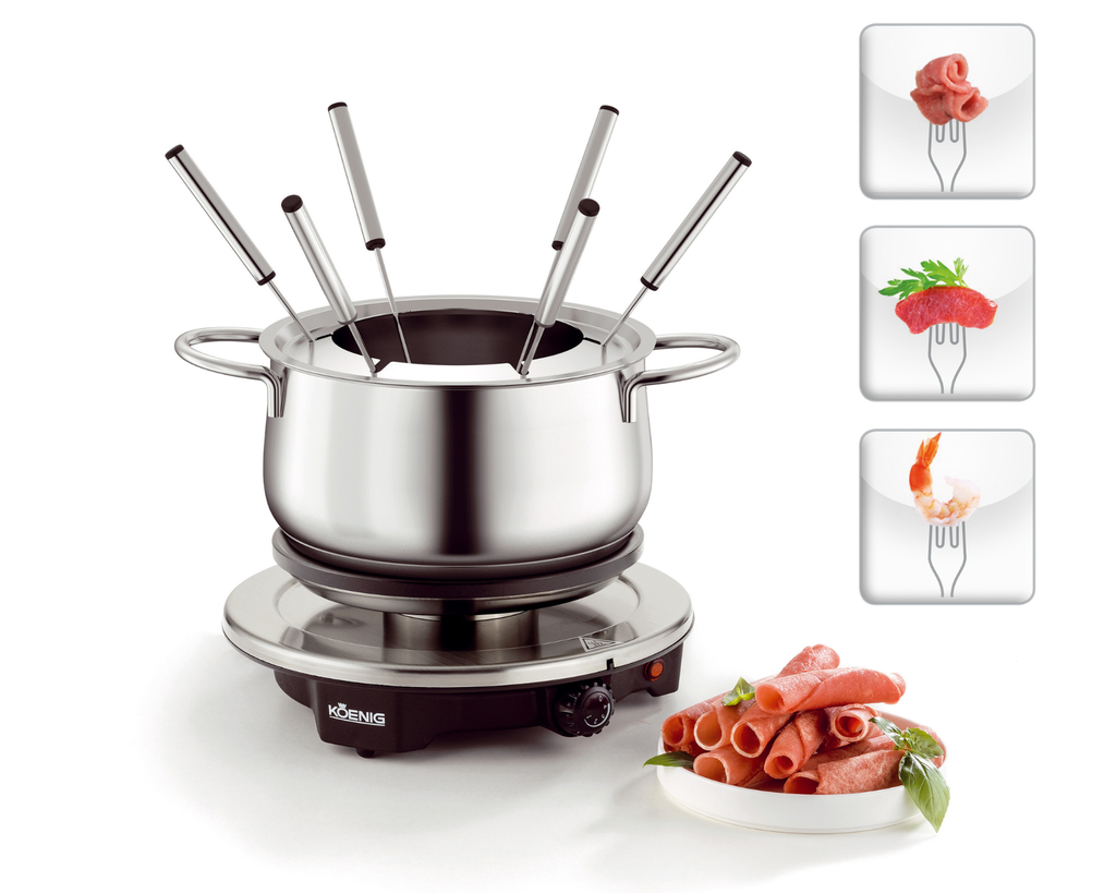 KOENIG SET FONDUE CHINOISE/BOURGUIGNONE B02238