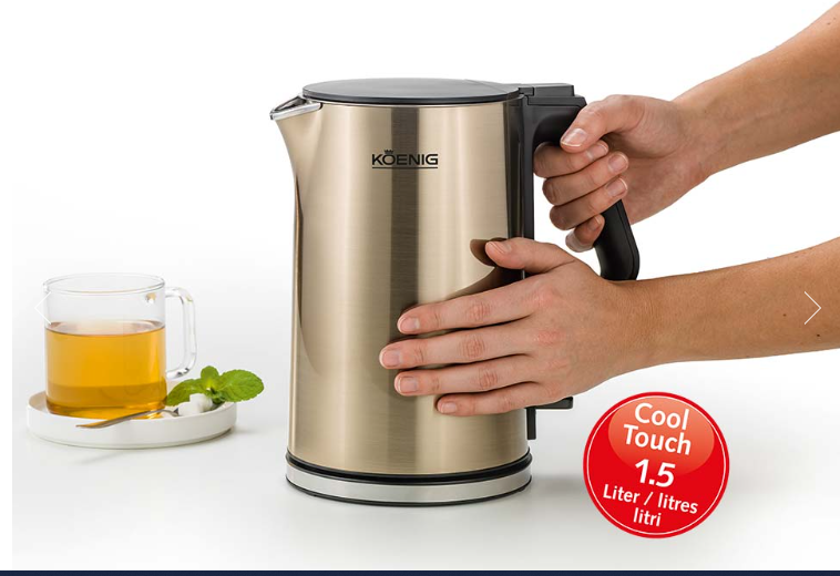KOENIG BOUILLOIRE COOL TOUCH CUIVRE