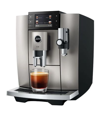 JURA AUTOMATE A CAFE E8(SD) MIDNIGHT SILVER