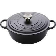 [21114260000430] LE CREUSET MARMITE SIGNATURE 26CM NOIR MAT
