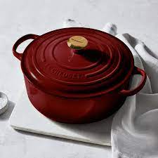 [21177229494441] LE CREUSET COCOTTE SIGNATURE RONDE 22CM GARNET