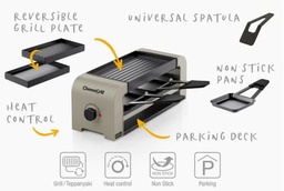 [0042.11] STÖCKLI RACLETTE CHEESEGRILL 2 IVORY GOLD