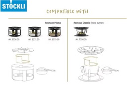 [8530.001] STÖCKLI PARE-VENT RECHAUD PILATUS