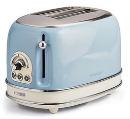 [ARI-155-BL] ARIETE TOASTER VINTAGE BLEU