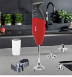 [102.426] BAMIX MIXEUR M200 MONO D, NOIR-ROUGE MAT